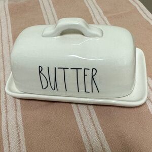 Rae Dunn Butter Dish with Lid